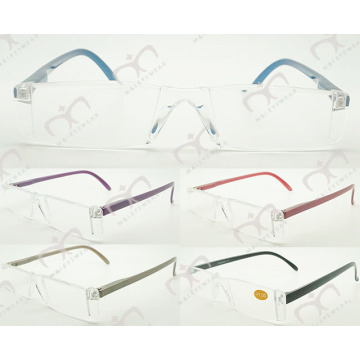 Мода Пластиковые очки для чтения для унисекс и горячие очки продажи (WRP504148)